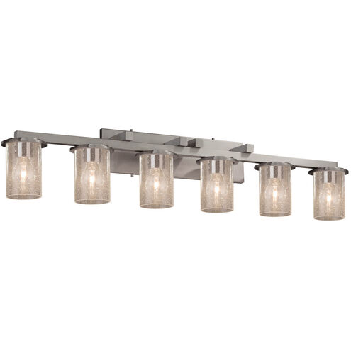 Fusion 45 inch Brushed Nickel Bath Bar Wall Light