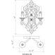 Southerby 2 Light 13.5 inch Florencian Bronze Wall Sconce Wall Light