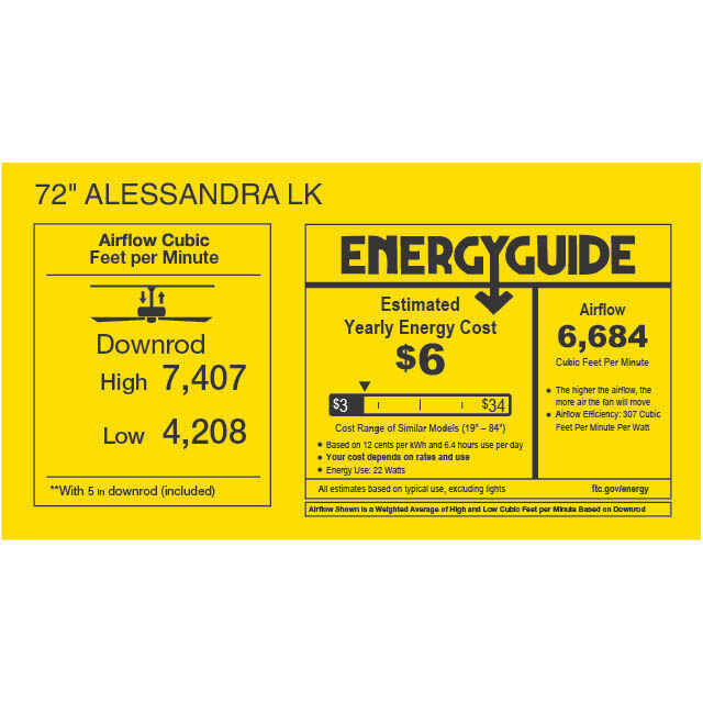 Atlas Alessandra - LK 72 inch Textured Bronze with Gray Ash Tone Blades Ceiling Fan