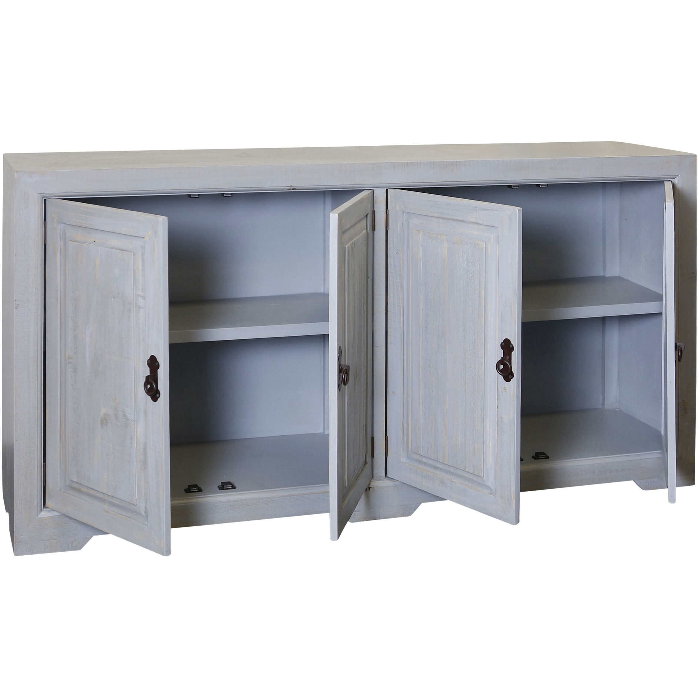 Valencia 71 X 16 inch Pale Gray Buffet