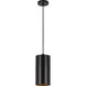 CYL RNDS LED 6 inch Antique Bronze Outdoor Pendant, Progress LED
