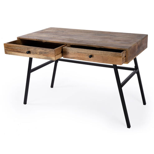 Reison Wooden Desk in Light Brown