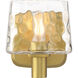 Drysdale 1 Light 5.38 inch Soft Brass Bath Vanity Wall Light
