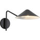 Alora Mood Ashford 1 Light 8.75 inch Matte Black Wall Sconce Wall Light