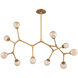 Catalyst LED 51 inch Aged Brass Chandelier Ceiling Light in 51in.