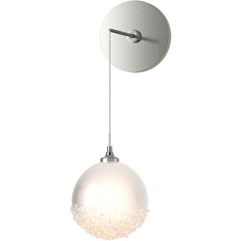 Fritz 1 Light 5.5 inch Sterling Sconce Wall Light