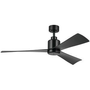 True 52 inch Satin Black Ceiling Fan