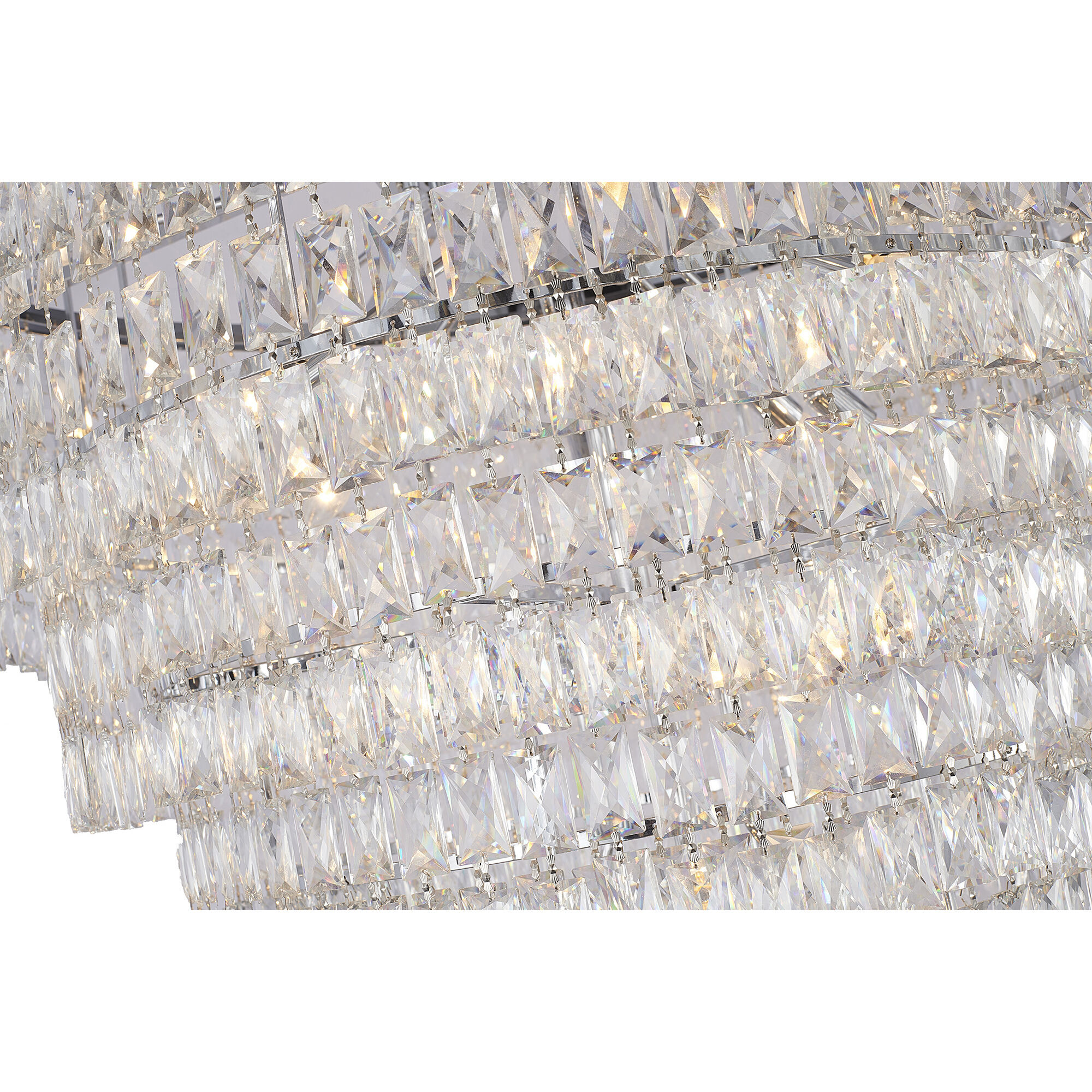 Canada 27 Light 32 inch Chrome Chandelier Ceiling Light