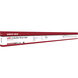 Brentwood 4 inch White Linear Shop Light Ceiling Light