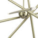Soho 10 Light 28 inch Antique Brass Chandelier Ceiling Light