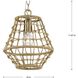 Laila 1 Light 10 inch Vintage Brass Mini-pendant Ceiling Light, Design Series