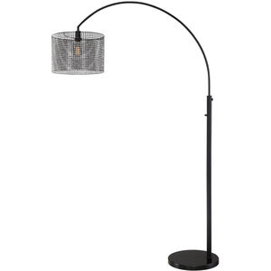 Hamilton 80 inch 75.00 watt Black Arc Lamps Portable Light