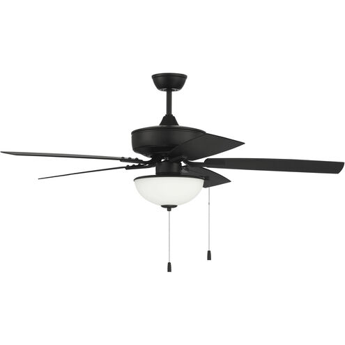 Pro Plus 211 52 inch Flat Black with Flat Black Wet Rated ABS Blades Outdoor Contractor Fan