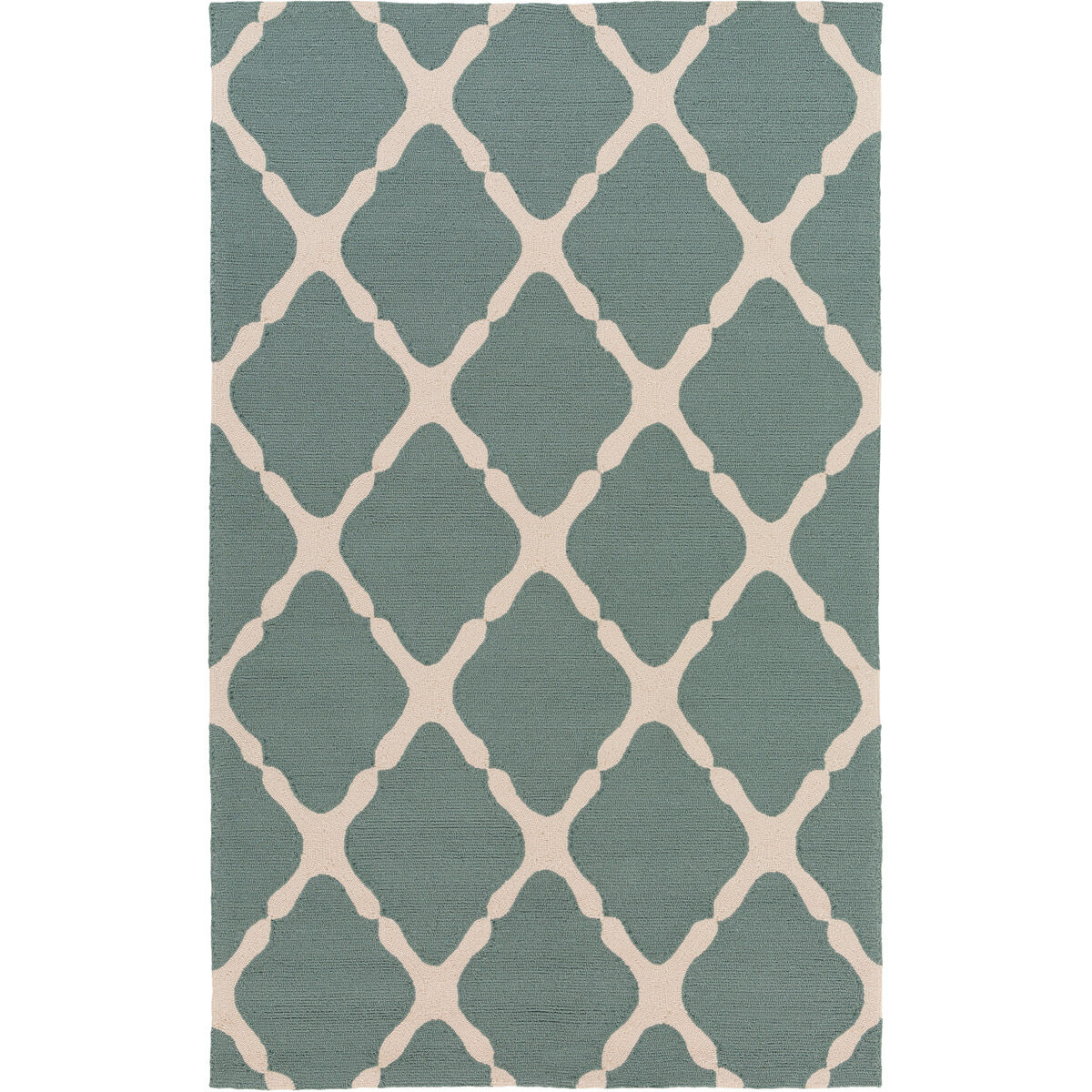 Rain 36 X 24 inch Neutral and Blue Outdoor Area Rug, Polypropylene