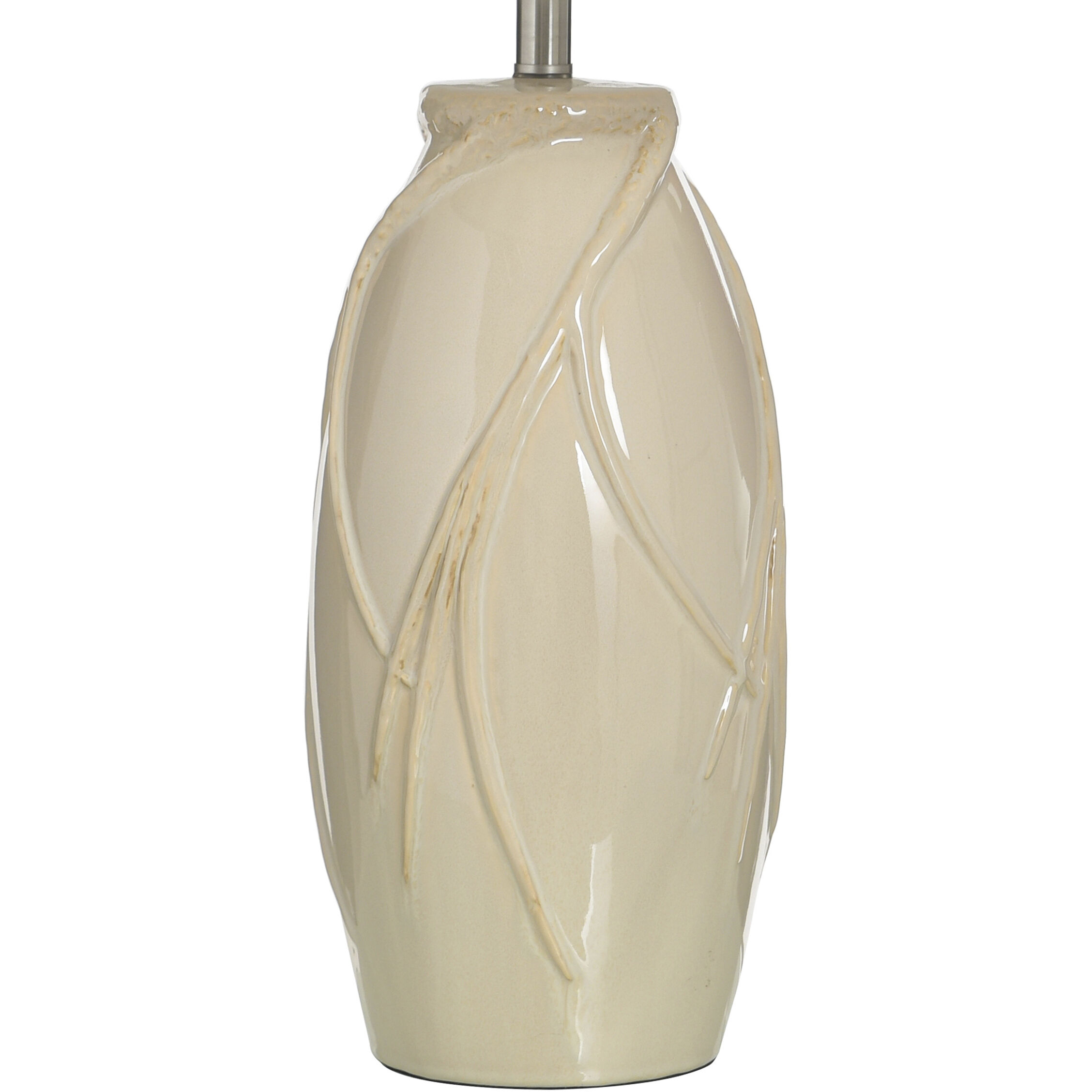 Starlite 32 inch 100 watt Starlite Cream and Off-White Table Lamp Portable Light