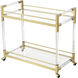 Halcyon Gold Bar Cart