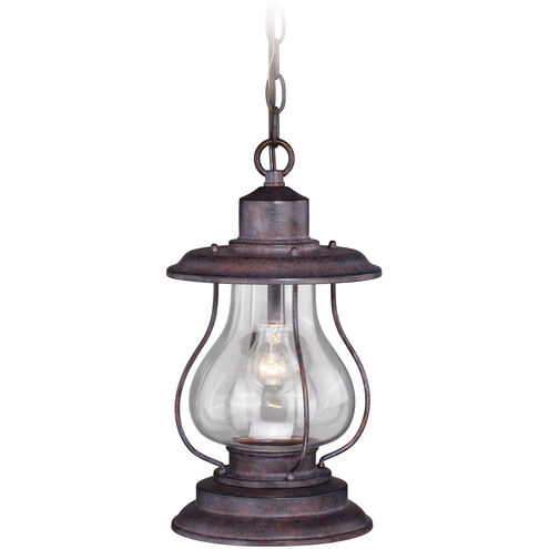 Dockside LED 8 inch Weathered Patina Outdoor Pendant