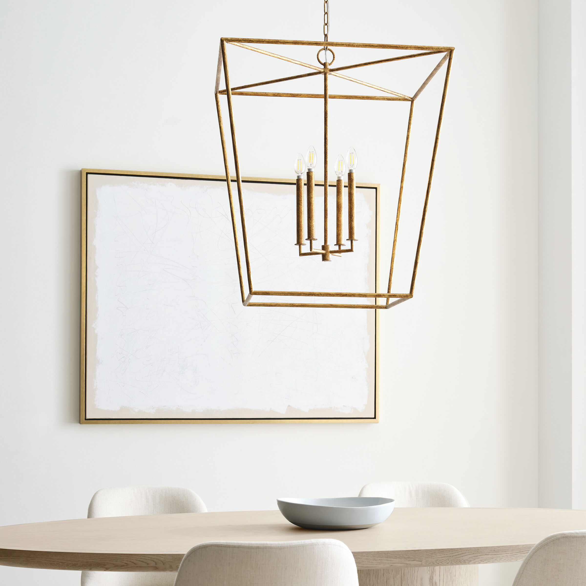 ED Ellen DeGeneres Viota Pendant Ceiling Light in Casted Gild