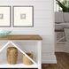 Animals Collection White Framed Art