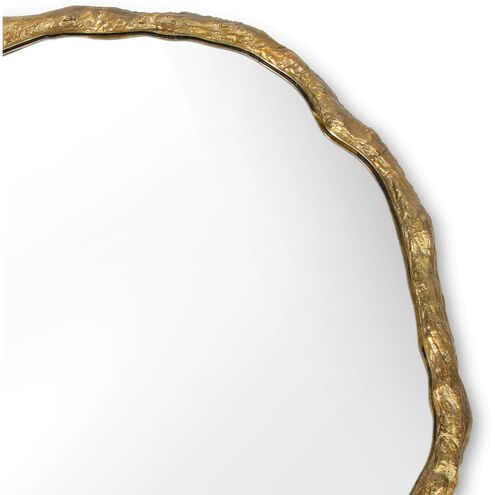 Wisteria 24.5 X 24 inch Brass Mirror