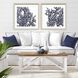 Waterside Collection Blue Framed Art