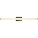 Steston LED 36.2 inch Brushed Nickel Vanity Light Wall Light