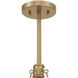 Cologne 12 Light 38 inch Opulent Gold Pendant Ceiling Light
