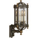 Beekman Place 4 Light 28 inch Bronze Outdoor Wall Mount