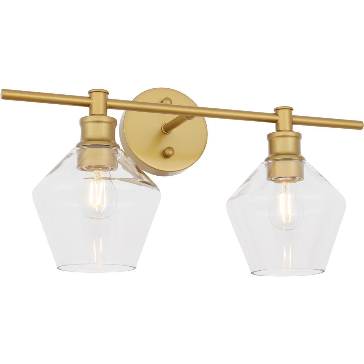 Rochester 2 Light 19 inch Brass Wall sconce Wall Light