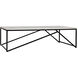 Molimo 64 X 32 inch Matte Black Coffee Table