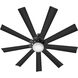 Turbine 60 inch Matte Black Smart Fan