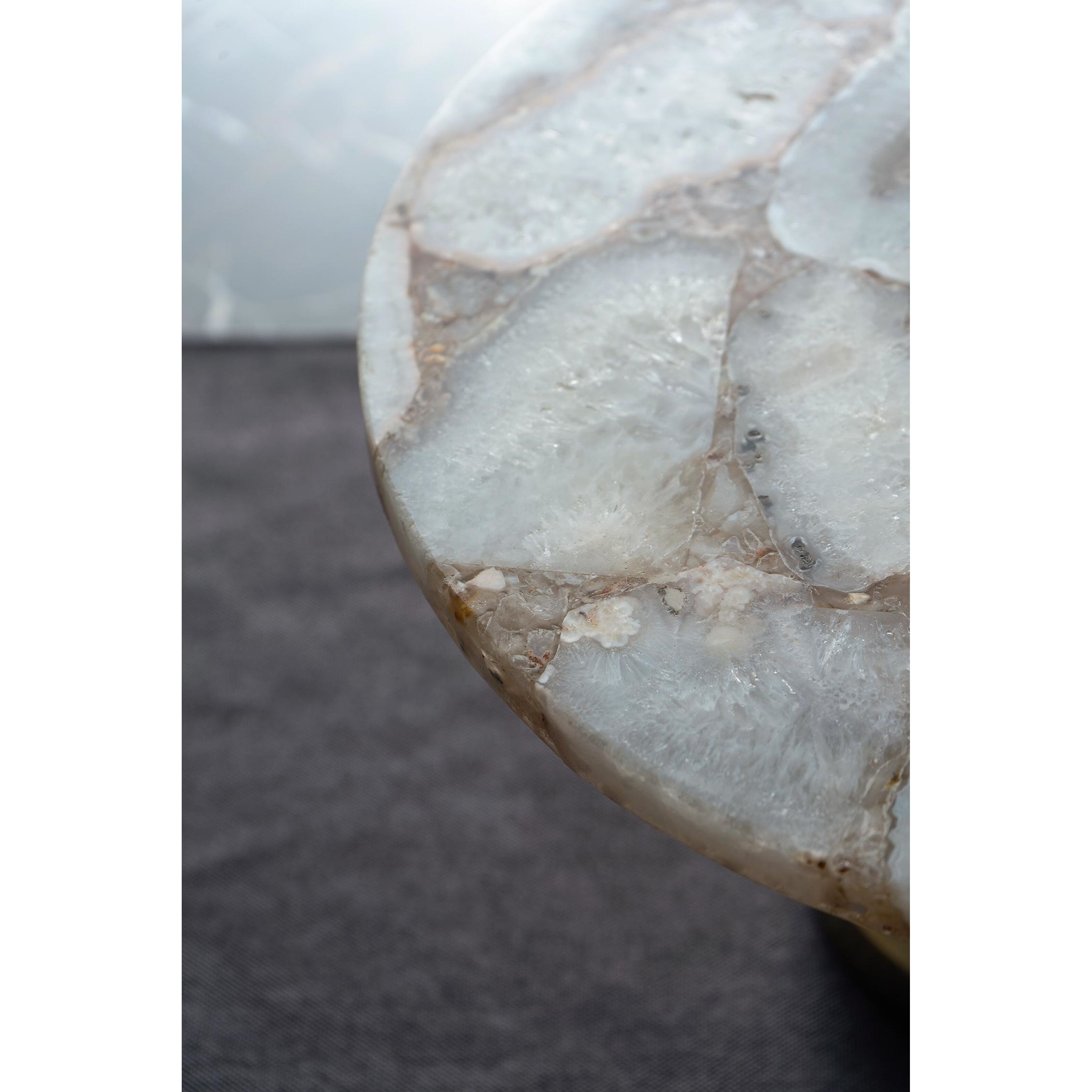 Anita 14.2 X 14.2 inch Brass Spray Cake Stand