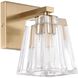 Valentin 1 Light 6 inch Champagne Gold Vanity Light Wall Light