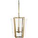 Melissa 4 Light 14.25 inch Matte Antique Brass Chandelier Ceiling Light