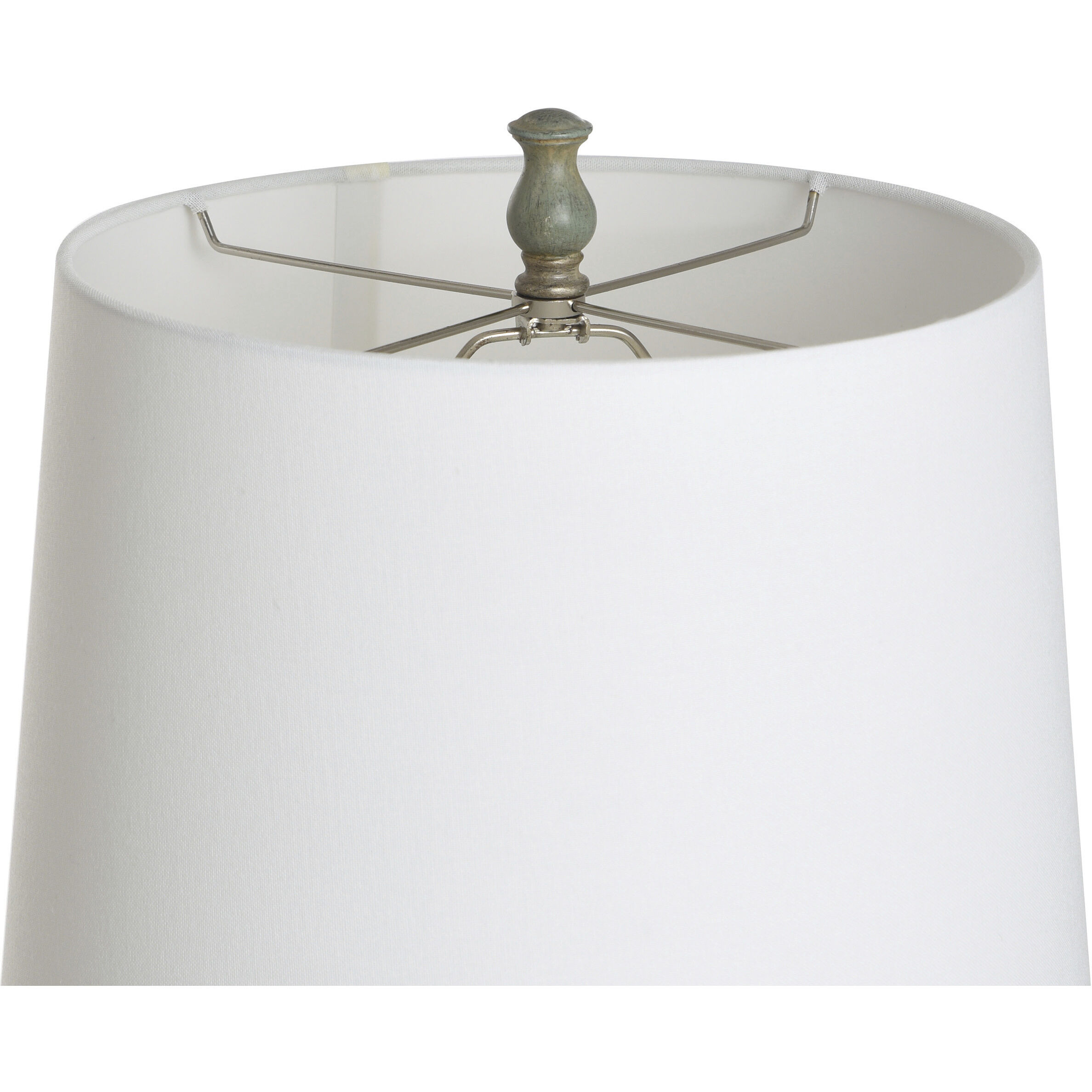 Rivers 30.5 inch 150 watt Sage Green Table Lamp Portable Light