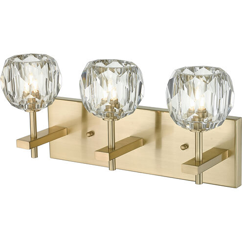 Canada 3 Light 18 inch Gold Vanity Light Wall Light