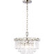 C&M by Chapman & Myers Arden 4 Light 16.13 inch Polished Nickel Chandelier Ceiling Light