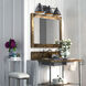 Bartlett Vanity Wall Light in Black Patina