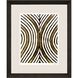 Abstract Collection Brown Framed Art