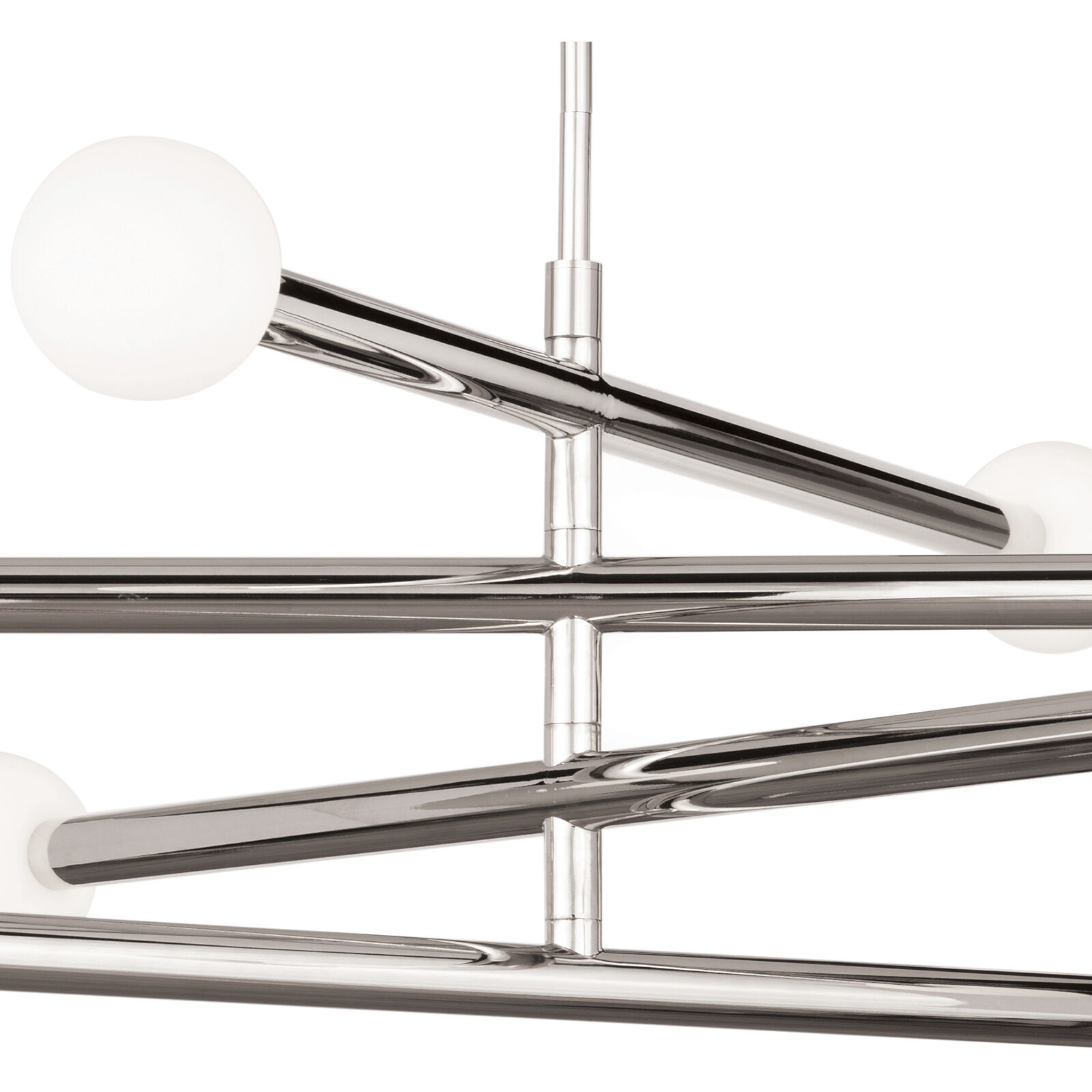 Beaubien LED 57.25 inch Polished Nickel Chandelier Ceiling Light