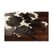 Duke 60 X 36 inch Dark Brown/Cream Rugs, Rectangle