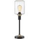 Luken 24 inch 60.00 watt Black Table Lamp Portable Light