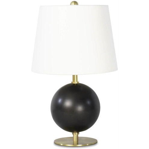 Grant 15.75 inch 60.00 watt Blackened Brass Mini Lamp Portable Light