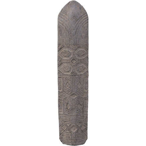 Tribe Sheild Gray Outdoor Figurines