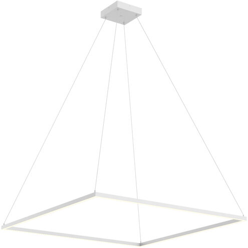 Piazza LED 47.25 inch White Pendant Ceiling Light