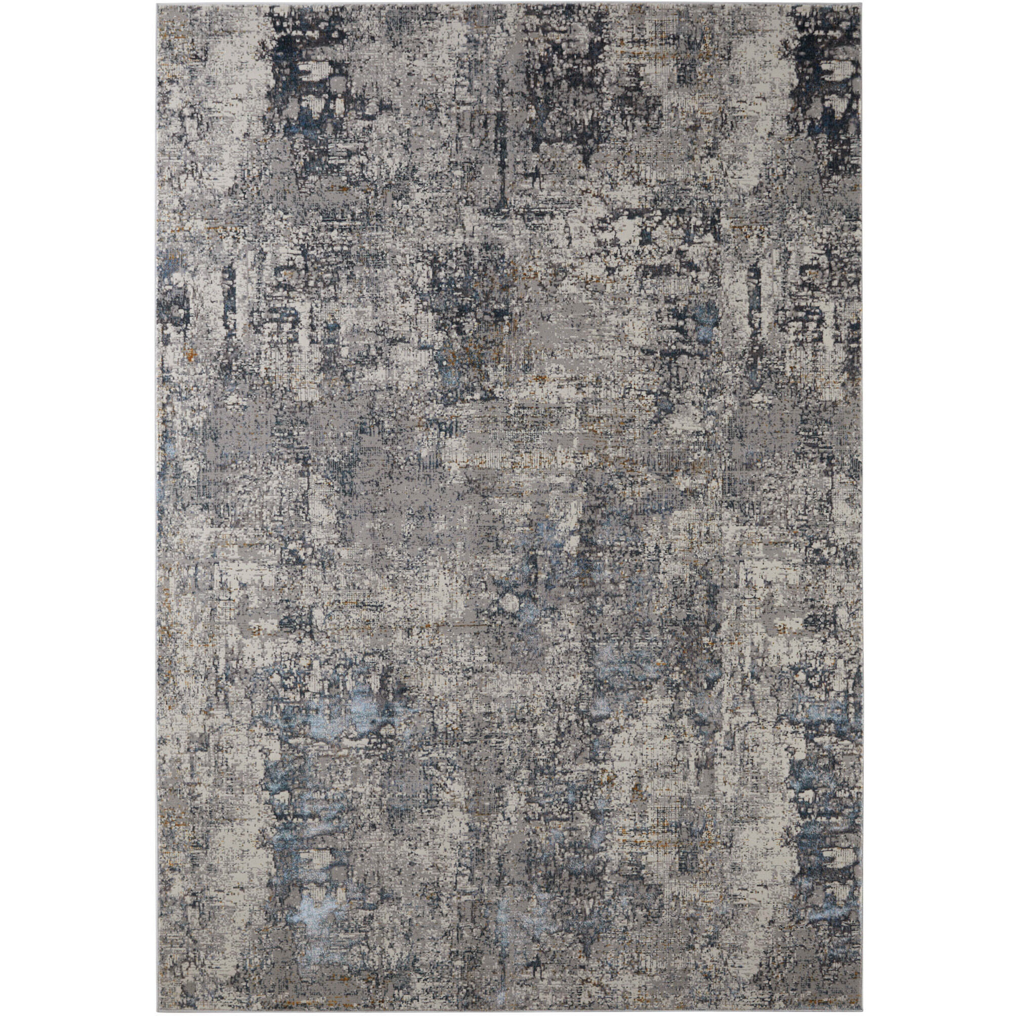 Darica 36 X 24 inch Dark Grey Rug in 2 x 3