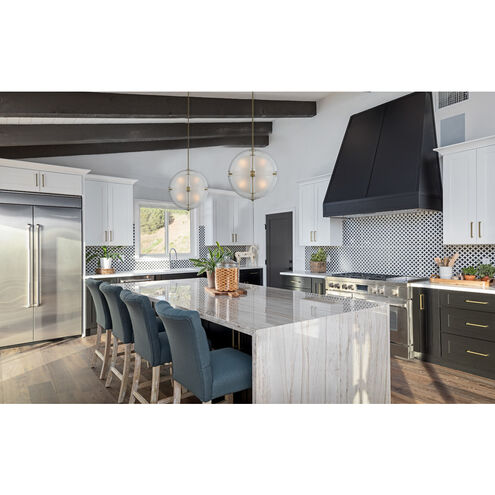Sussex LED 44 inch Polished Nickel Pendant Foyer Ceiling Light