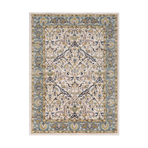 Athens 87 X 63 inch Camel/Navy/Butter/Sky Blue/Ivory/Charcoal/White Rugs, Rectangle