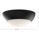 Alora Mood Rubio 2 Light 12.25 inch Matte Black/Opal Matte Glass Flush Mount Ceiling Light