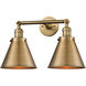 Franklin Restoration Appalachian LED 8 inch Brushed Brass Bath Vanity Light Wall Light, Franklin Restoration